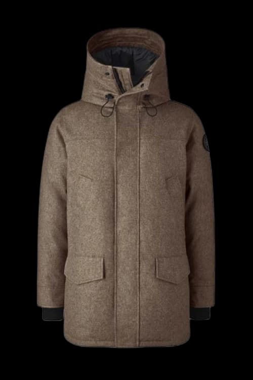 Canada Goose Langford Wool Parka Quicksand Melange