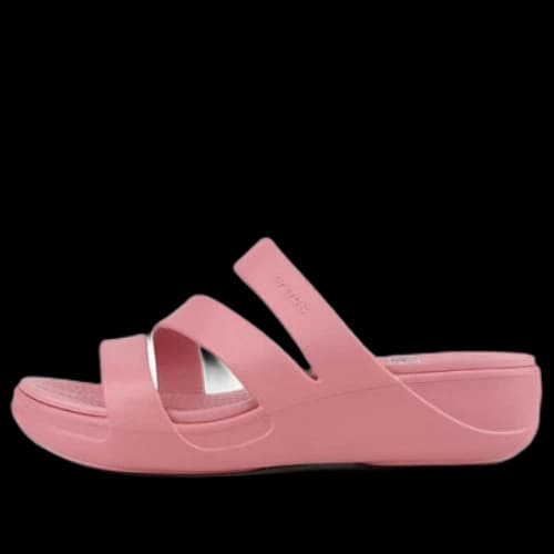 Crocs Monterey Strappy Wedge 'Pink' (Women's)
