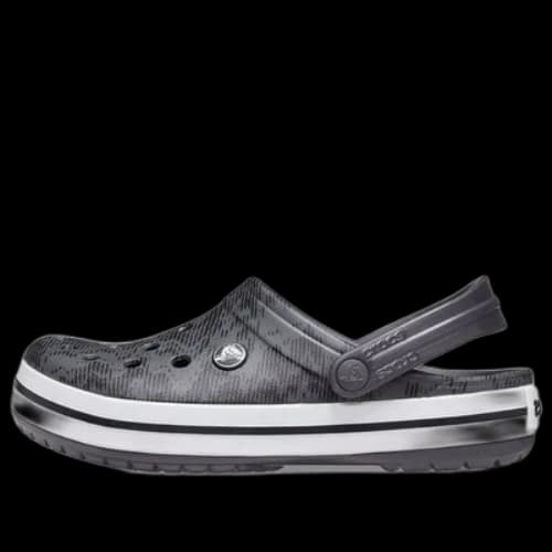 Crocs Crocband Clogs 'Grey Black'