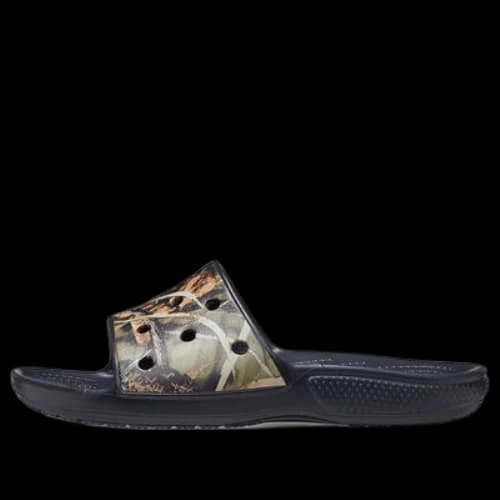 Crocs Classic Stylish Sports Slippers Unisex Black Brown