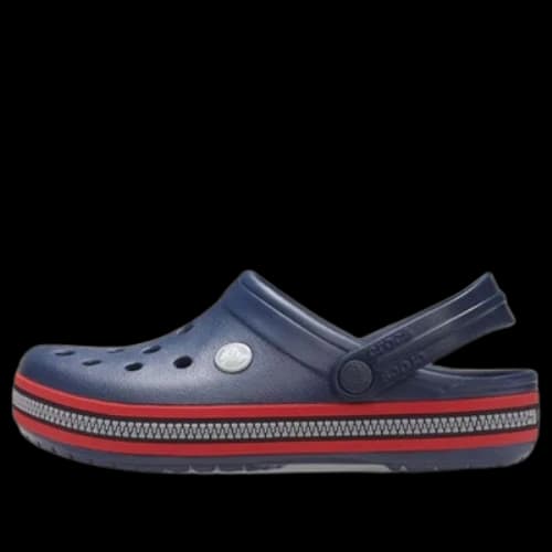 Crocs Crocband Zipper Band Clogs 'Navy Red'