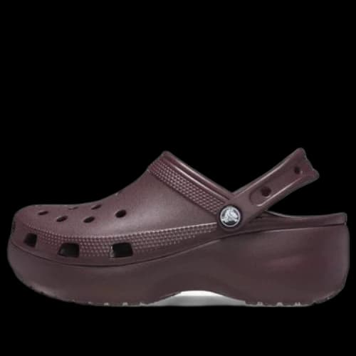 Crocs Classic Platform Clogs 'Dark Cherry' (Women's)