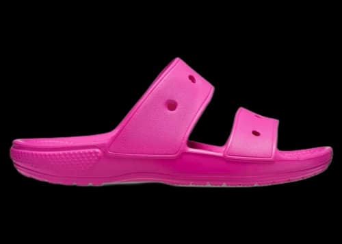 Crocs Classic Double Band Slide Sandals Juice