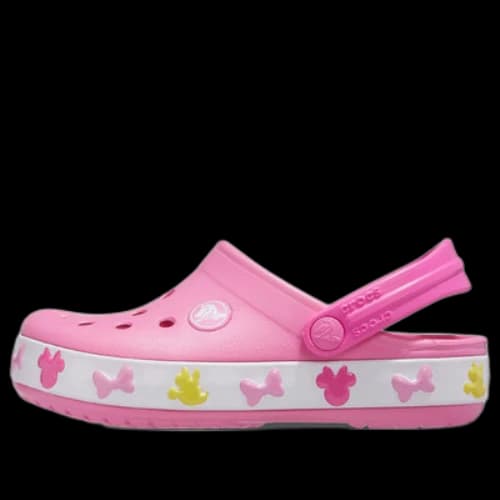 (GS) Crocs x Disney Mickey and Minnie Mouse Clogs 'Pink White'