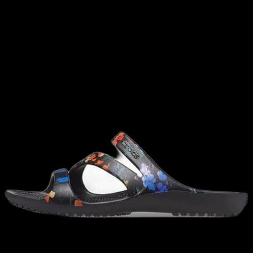 Crocs Kadee Casual Sandals Tie Dye Black (Women's)