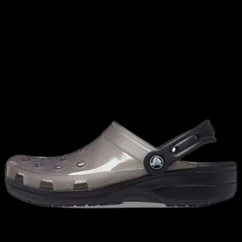 Crocs Jelly Crocs Transparent Black Unisex Sandals