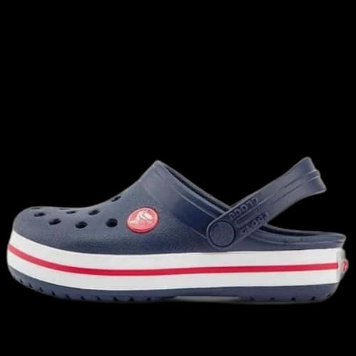 (TD) Crocs Crocband Clogs 'Navy White'