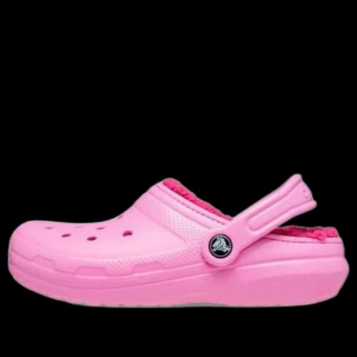 (GS) Crocs Classic Lined Clogs 'Taffy Pink'