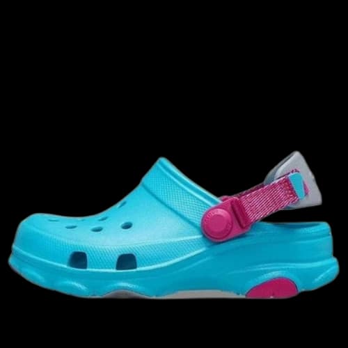 (GS) Crocs Classic All-Terrain Clogs 'Blue pink'