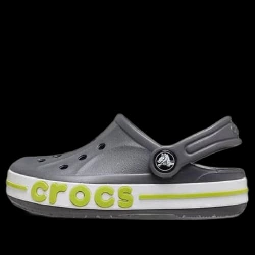 (TD) Crocs Bayaband Clogs 'Grey White'