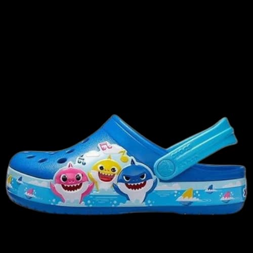 (GS) Crocs Fun Lab Baby Shark Band Clog 'Blue'