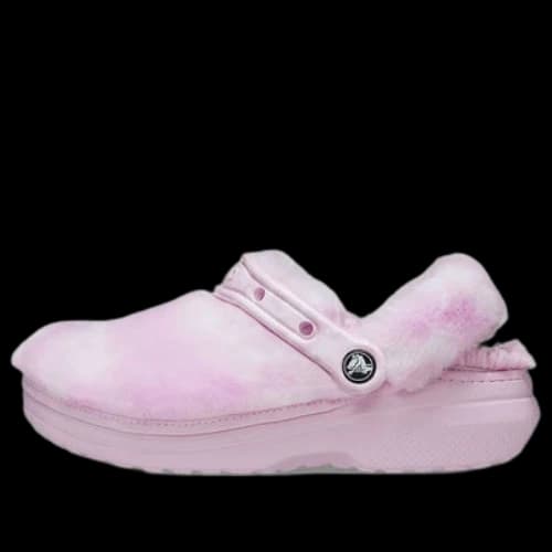 Crocs Classic Fur Sure Clogs Ballerina 'Pink White'