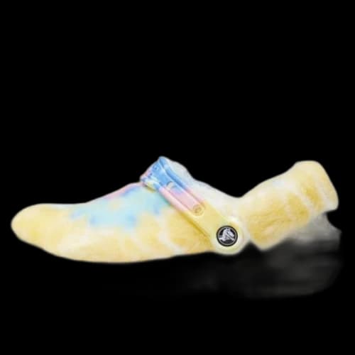 Crocs Shoe Classic Shoe Multi-Color White (Women's)
