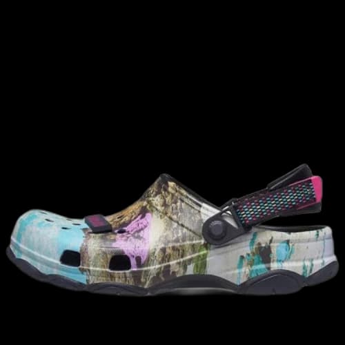 Crocs Classic All-Terrain Clog Desert Pattern Stylish Casual Unisex Multi-Color Sandals