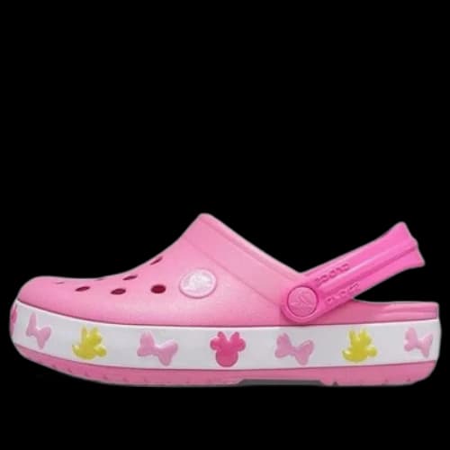 (GS) Crocs x Fun Lab Disney Minnie Clogs 'Pink White'