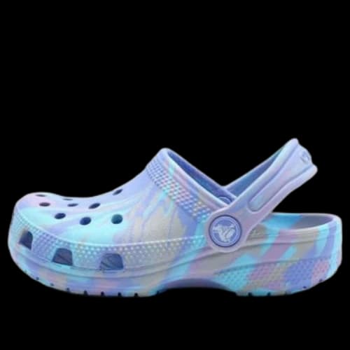 (GS) Crocs Classic Marbled Clogs 'Moon Jelly Multi'