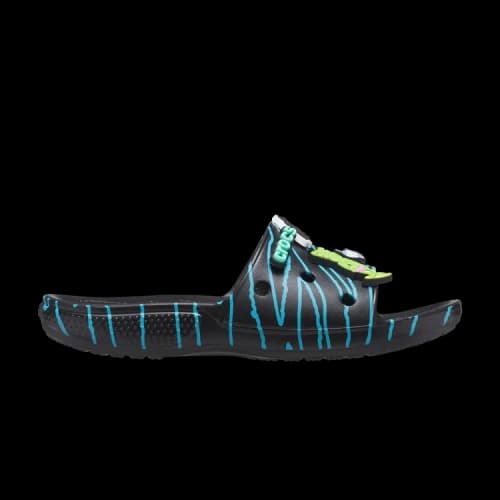 Crocs Ron English x Classic Bootlegger Slide 'Black'