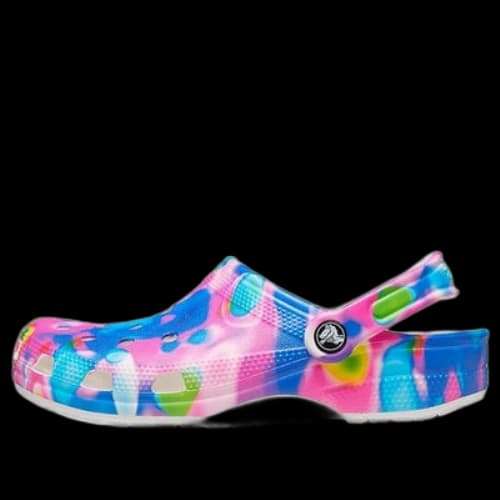 Crocs Classic Beach Sandals Unisex Blue Pink