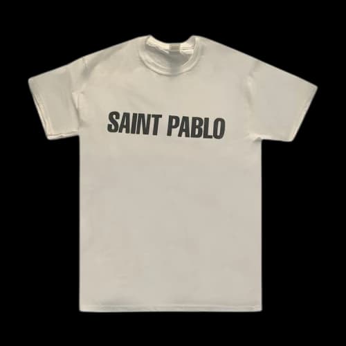Kanye West Saint Pablo T-Shirt 'White'