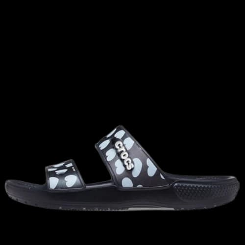 Crocs Classic Casual Fashion Unisex Black Blue Slippers