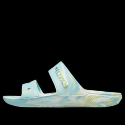 Crocs Classic Casual Fashion Unisex Blue Green Slippers 'Blue Green'
