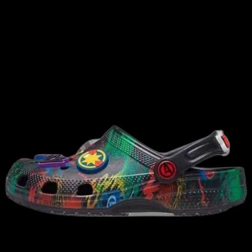 (GS) Crocs Marvel Avengers Classic Clogs 'Multi-Color'