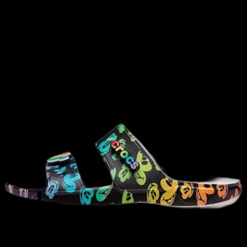 Crocs Classic Disney Casual Shoe Unisex Multi-Color White