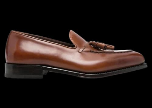 Ferragamo Tassel Slip-On Brown