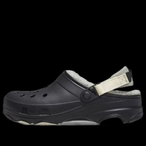 Crocs All Terrain Lined Clog 'Black White'