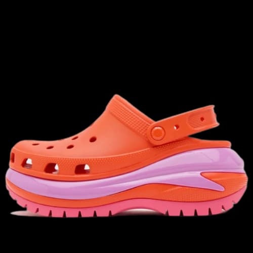 Crocs Mega Crush Clogs 'Orange Pink'