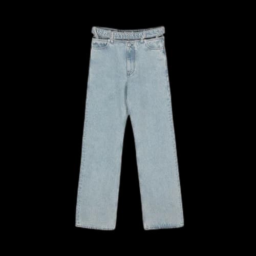 Y/Project Evergreen Y Belt Jeans 'Ice Blue'
