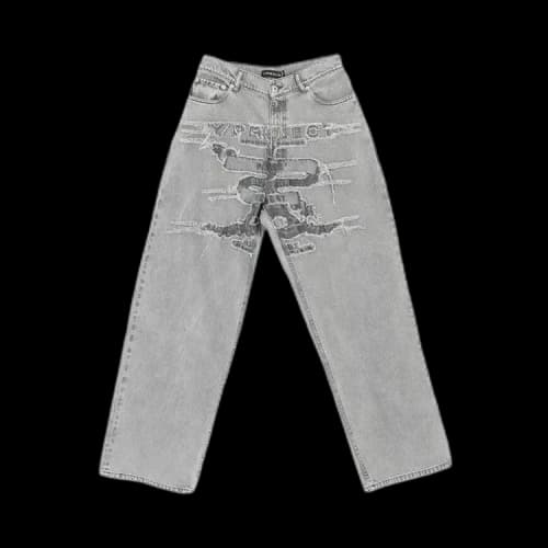 Y/Project Paris Best Patch Jeans 'Grey'