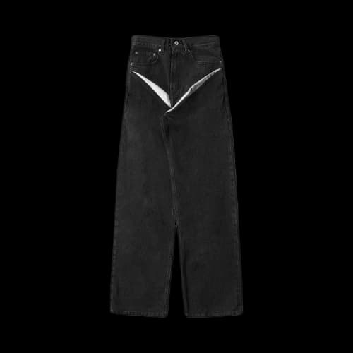 Y/Project Cut Out Jeans 'Black'