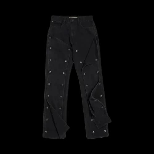 Y/Project Snap Off Jeans 'Black'