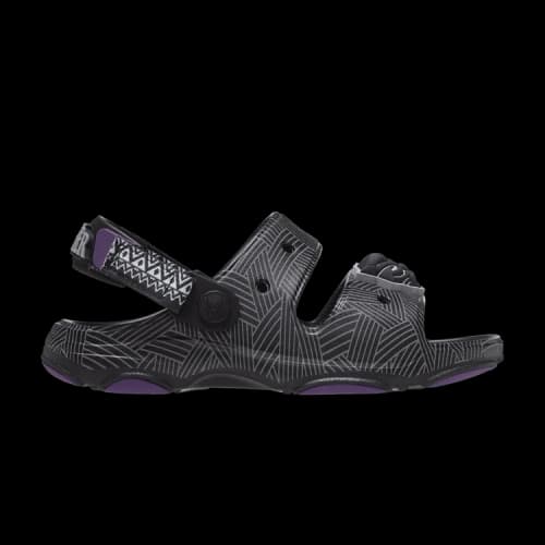 Crocs Marvel x All-Terrain Sandal Kids 'Black Panther'