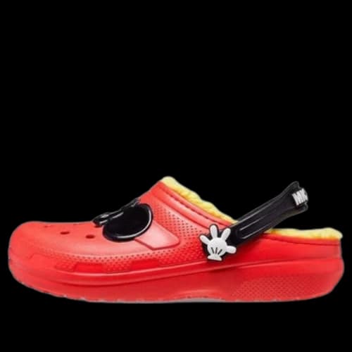(GS) Crocs Classic x Mickey Mouse Clogs 'Red Yellow Black'