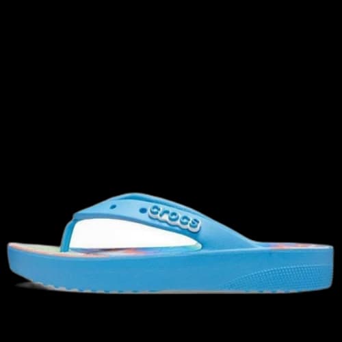Crocs Classic Platform Tie Dye 'Oxygen Multi' (Women's)