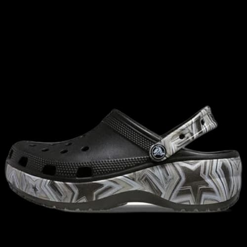 Crocs Classic Crush Disco Clog 'Black' (Women's)