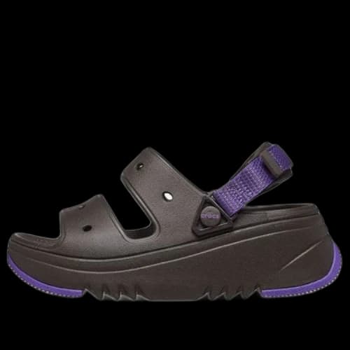 Crocs Hiker Xscape Sandal 'Espresso Neon Purple' (Women's)