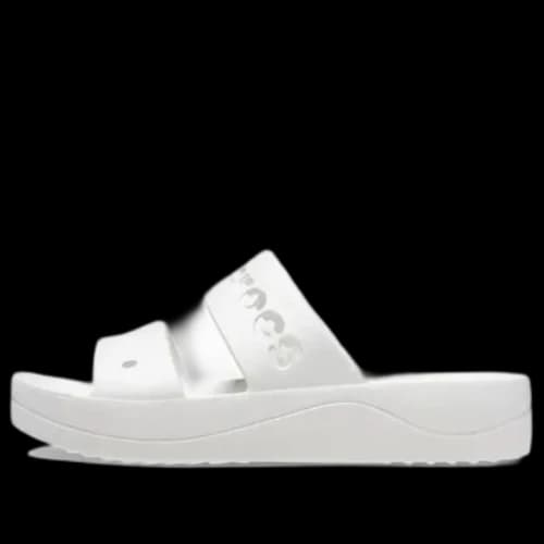 Crocs Baya Platform Sandals 'White' (Women's)