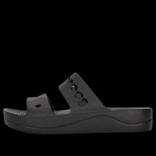 Crocs Baya Platform Sandals 'Core Black' (Women's)