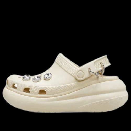Crocs Classic Crush Punk Clogs 'Bone'