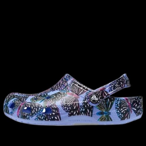 Crocs Classic Butterfly Clog 'Moon Jelly Multi' (Women's)
