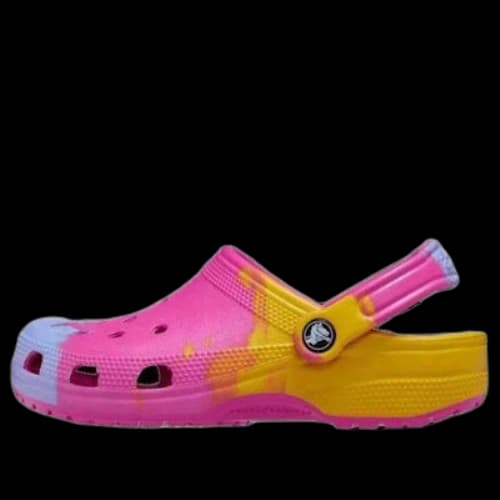 Crocs Classic Ombre Clogs 'Pink Yellow Blue'