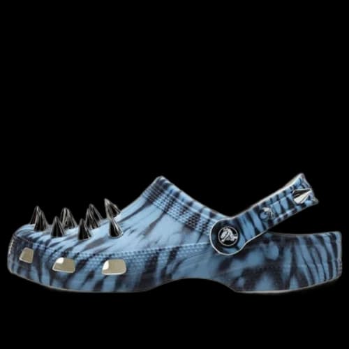 Crocs Classic Rebel Clogs 'Blue White' (Women's)