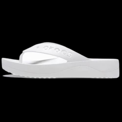 Crocs Baya Platform Flip-Flops 'White' (Women's)