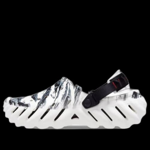 Crocs Echo Tiger Clog 'White Black'