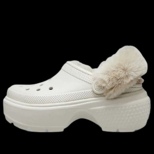 Crocs Stomp Lined Clogs 'White'