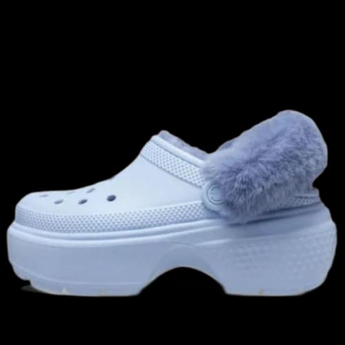 (GS) Crocs Stomp Lined Clog 'Calcite Blue'