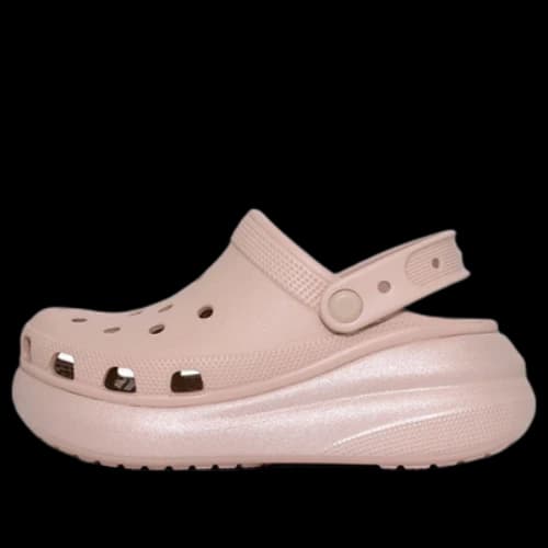 Crocs Classic Crush Shimmer Clog 'Pink'